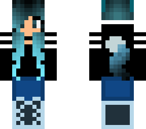 electric blue wolf