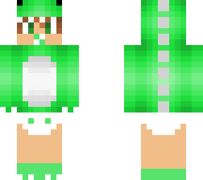 green baby dinosaur