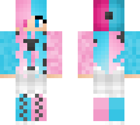 autumn skin (pink and blue)