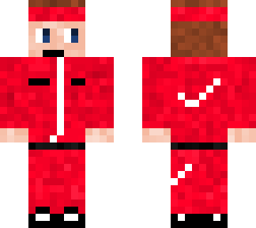 nike track suit (red)