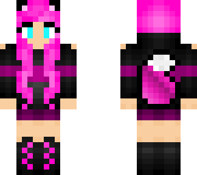 pink hair girl v2