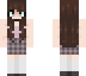 plaid skirt