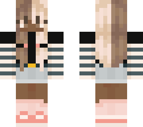 striped shirt girl