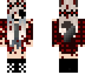 corrupted skin.
