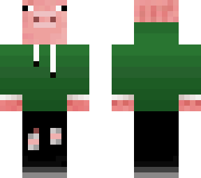 happy pig