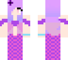 purple mermaid