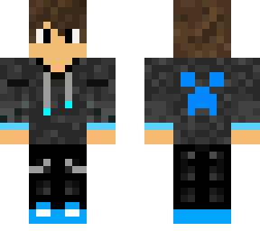 blue skin