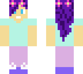 edit of cute flower girl
