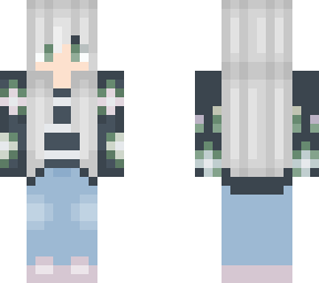 silver hair