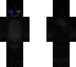 /extra black werewolf (rainbow collection) bluepurple eyes