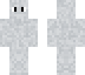 strange white creature
