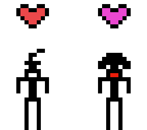 supercheesyfish's stick man with my stick girl