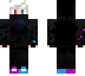 white haired boy