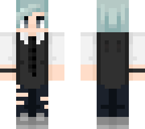 black suit vest