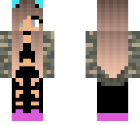 edit of cute in camo girl