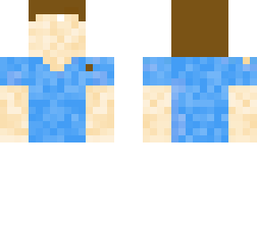 mr. blue and orange guy