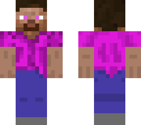 pink steve fixed