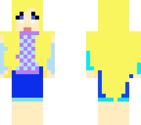 simple blonde girl