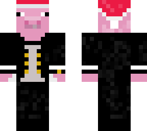 tux pig santa