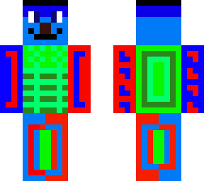 a very weird but ok skin ii