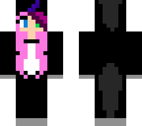 coco in a black uncorn onesie