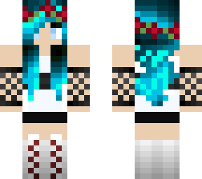 cute girl blue