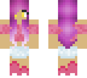 cute girl w/ pink crop top