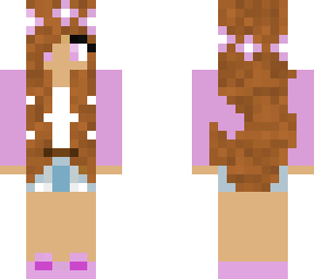 light purple girl