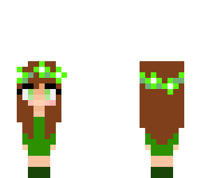 mini green girl