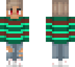 mint stripe cute shirt guy