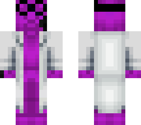 purple infected steve