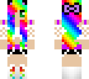 rainbow girl