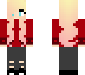 red hoodie