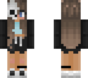 cute skull girl