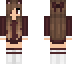 edit! red sweater mewfia/neko/cat girl