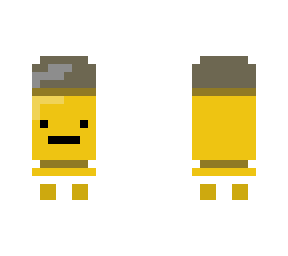 kinda ugly bullet kin from gungeon (first try at a skin)