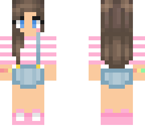 my sisters skin (she made her skin herself)