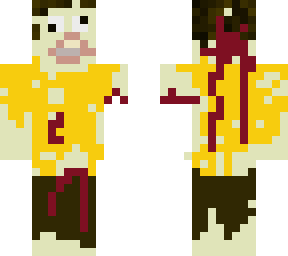one arm mangled zombie