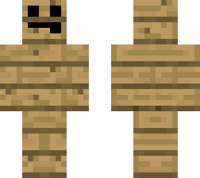 planks with a face