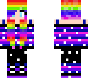 rainbow galaxy girl