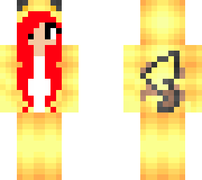 red headed pikachu