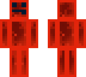 redstone block with face