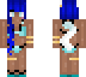 x's ice bikini (added her ears + tail)
