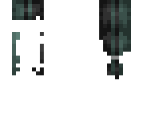 dark split hair base