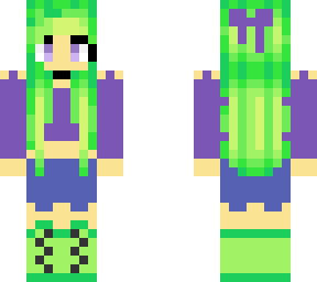 green girl