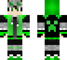 jhamez skin green hoodie