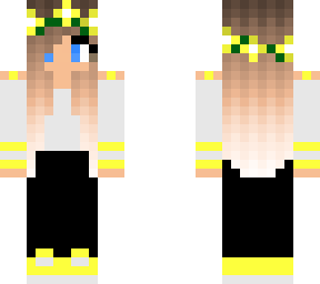 yellow cute girl