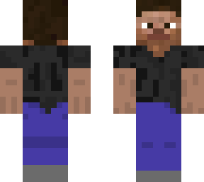 black shirt steve