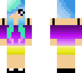 gamer girl skin