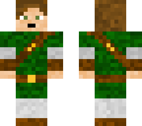 me in a link tunic